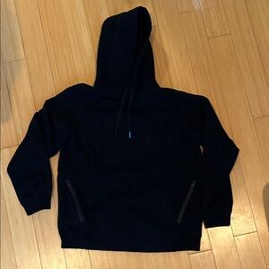 Troy Lee Designs Men's Classic Black on Black Hoodie